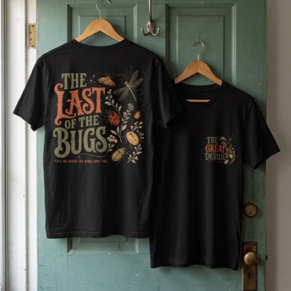 The Last of the Bugs Graphic Tee - Black